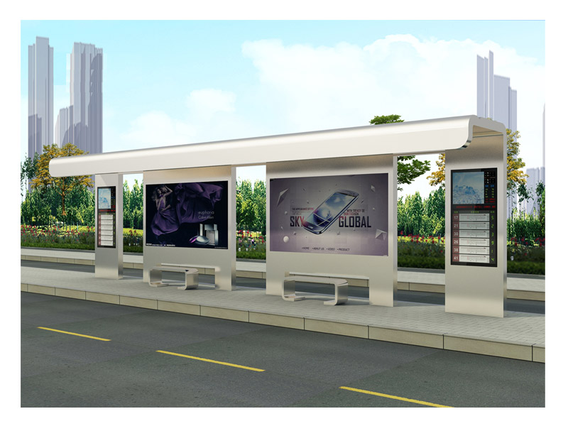 不銹鋼候車亭 不銹鋼候車亭