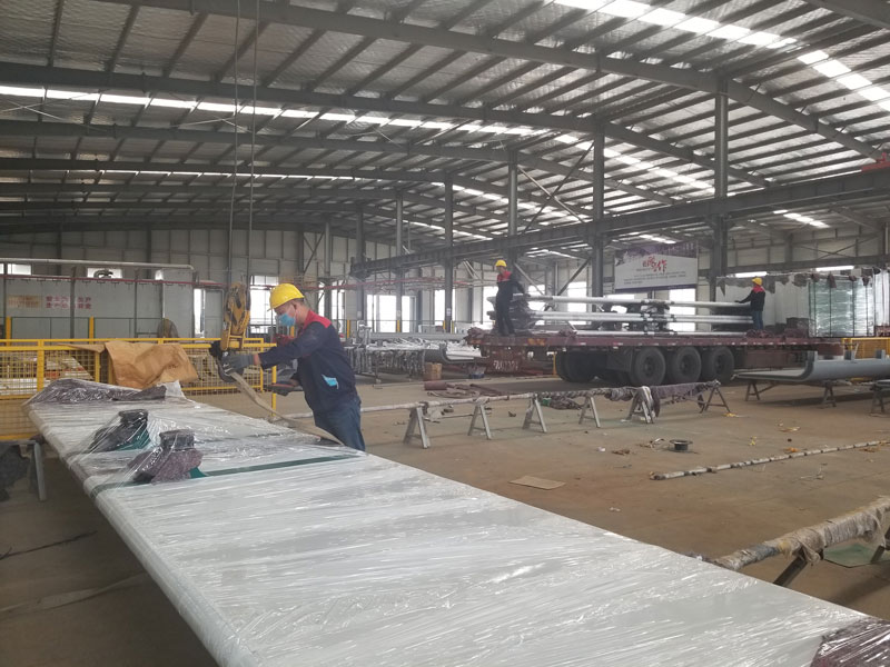 榮大發往廣東公交候車亭發貨記錄