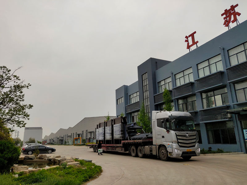 榮大公交候車亭廠家發往陜西仿古候車亭發貨記錄