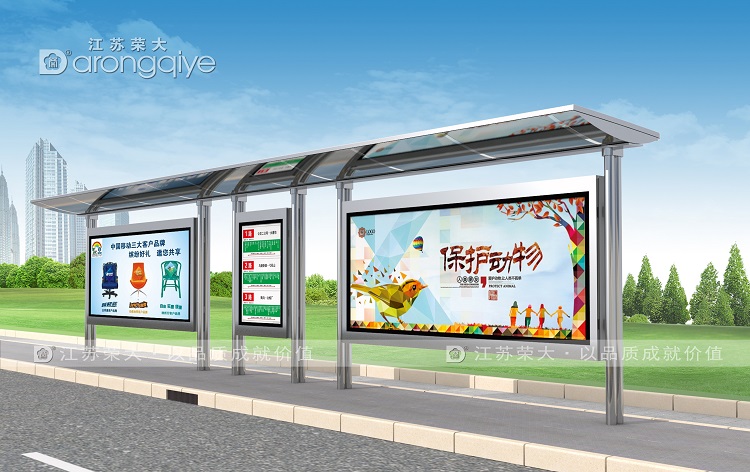 不銹鋼候車亭定制，打造專屬城市風(fēng)景線的高品質(zhì)選擇配圖二